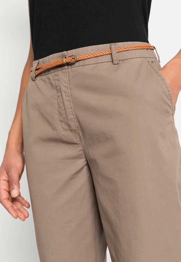 Pantalons ANNA FIELD Anna Field Chinos Grise Marron Femme | JGF-2034136